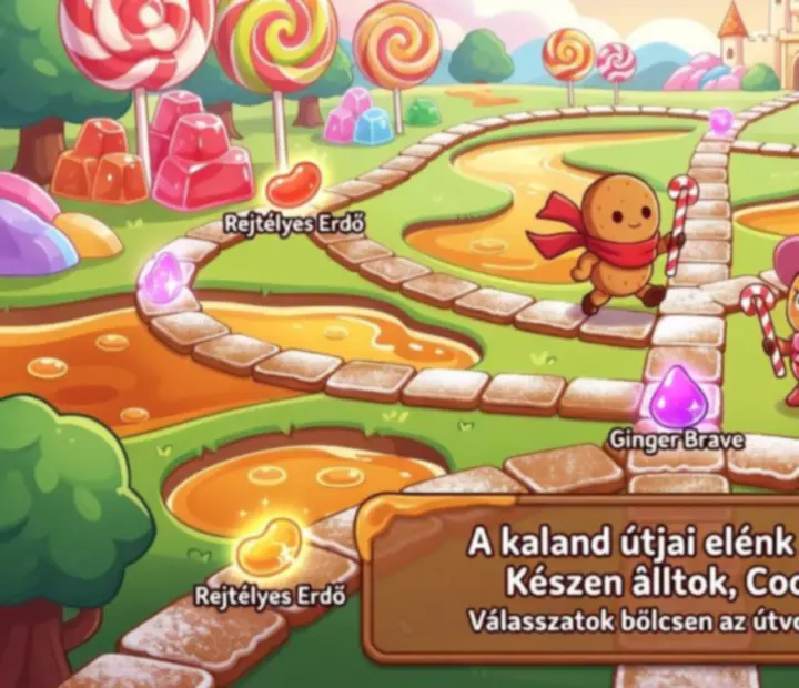 CookieRun: Kingdom történeti kaland jelenet